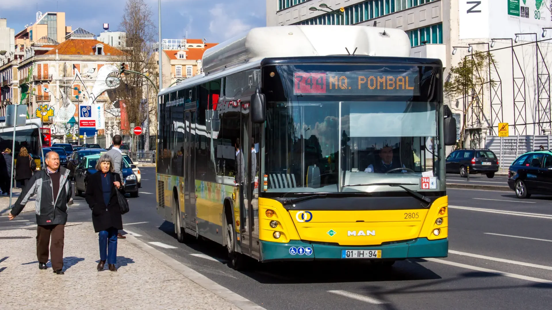 Lisbon,/,Portugal,,February,23,,2013:,City,Bus,In